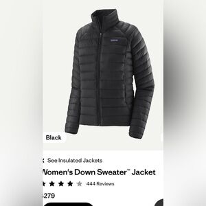 Patagonia down sweater